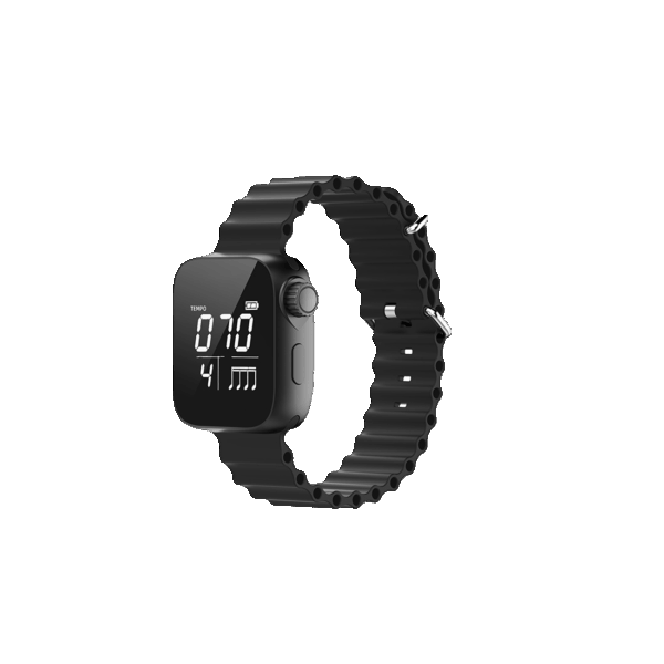 Metronome Watch, Wearable Vibrating Metronome Wrist Watch for Sport Running, Music Practice Tracker for Guitar, Piano, Drum and All Instruments